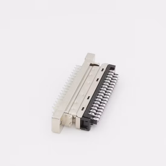 Type de soudure mâle de connecteur de câble de connecteur de connecteur SCSI de 1,27 mm